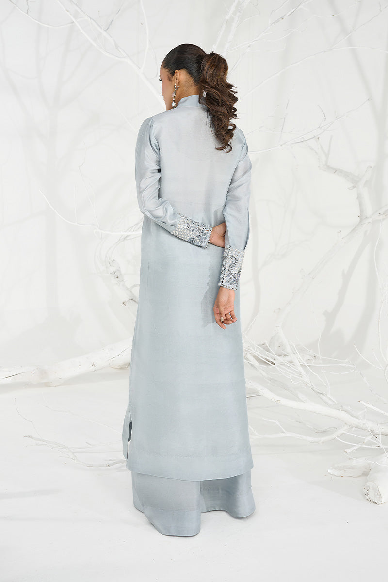 Wardha Saleem | Zimal Silk Edit | Amal (Pure Raw-Silk) - Ladies Clothes - Maria Faisal