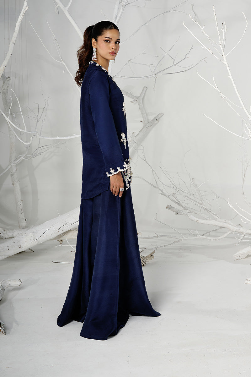 Wardha Saleem | Zimal Silk Edit | Lilia (Pure Raw-Silk) - Ladies Clothes - Maria Faisal