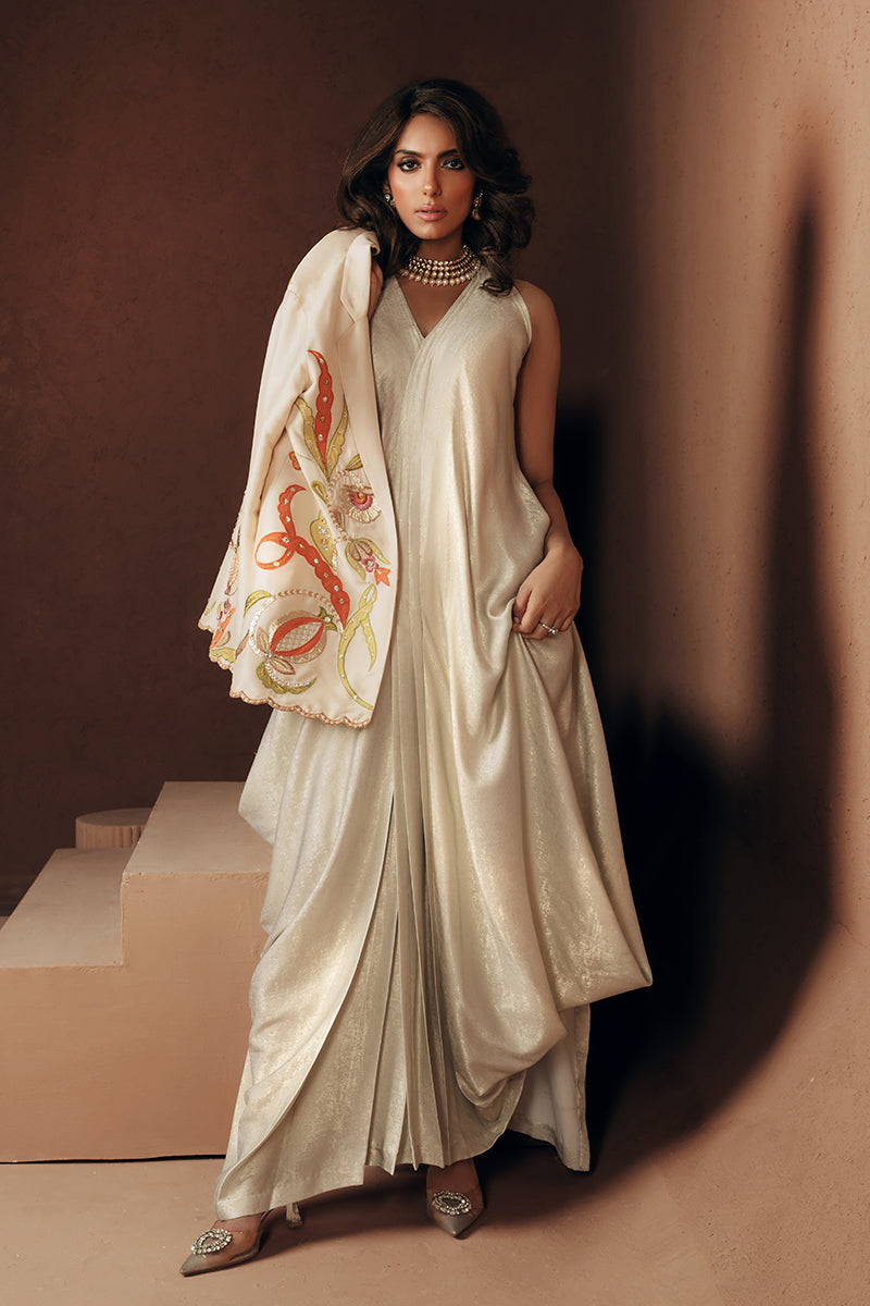 Wardha Saleem | Luxe Edition | Aenor - Formal Dress - available at Maria Faisal in UK and USA.
