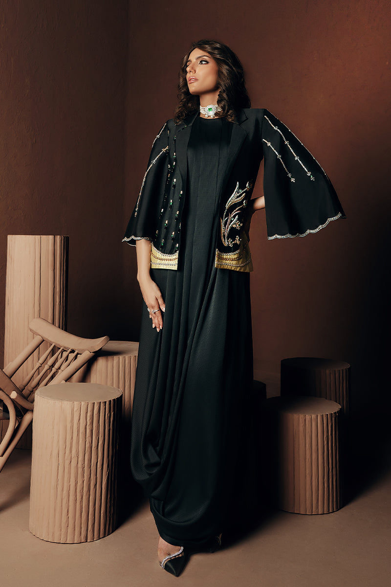 Wardha Saleem | Luxe Edition | Novae - Formal Dress - available at Maria Faisal in UK and USA.