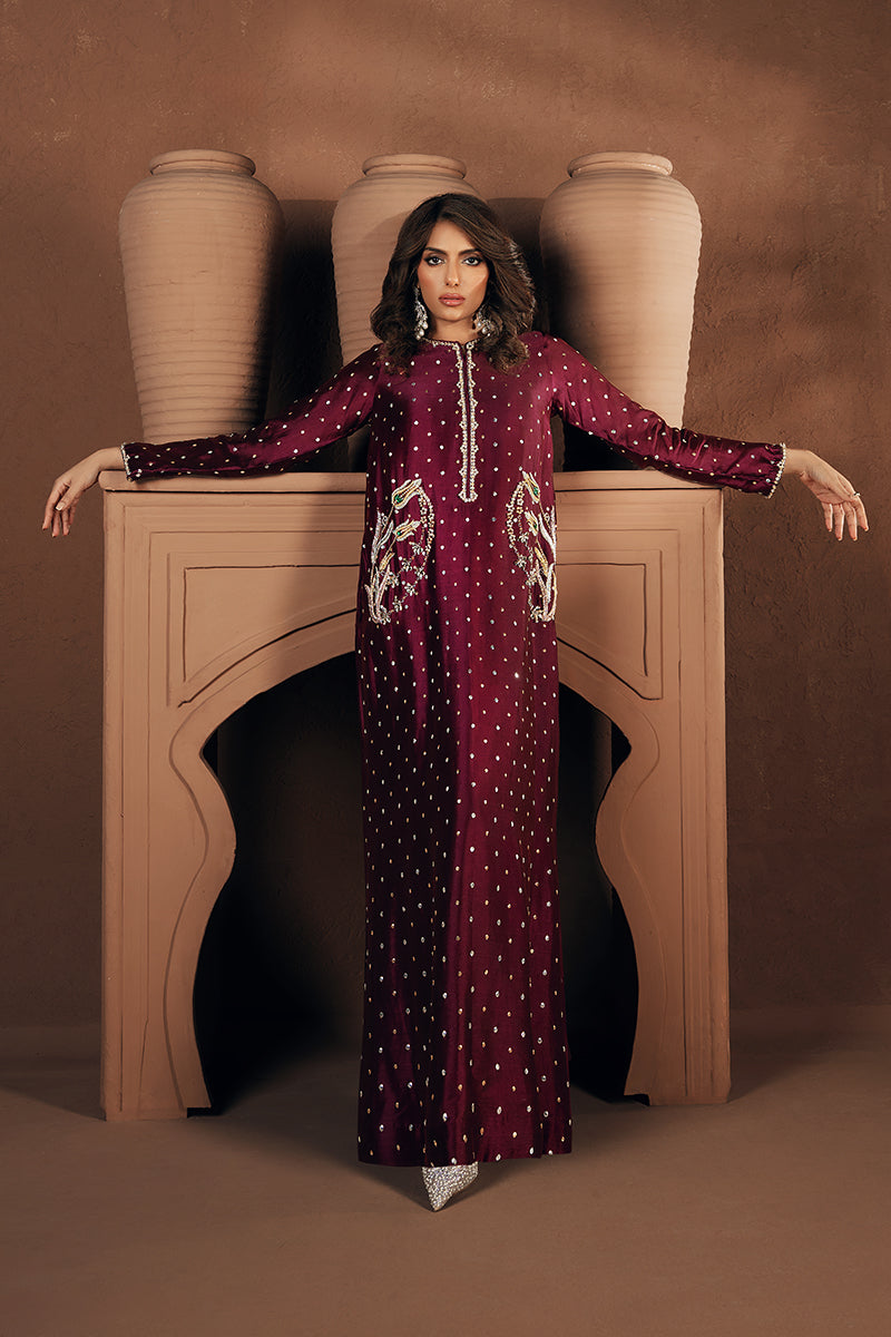Wardha Saleem | Luxe Edition | Zyra - Formal Dress - available at Maria Faisal in UK and USA.