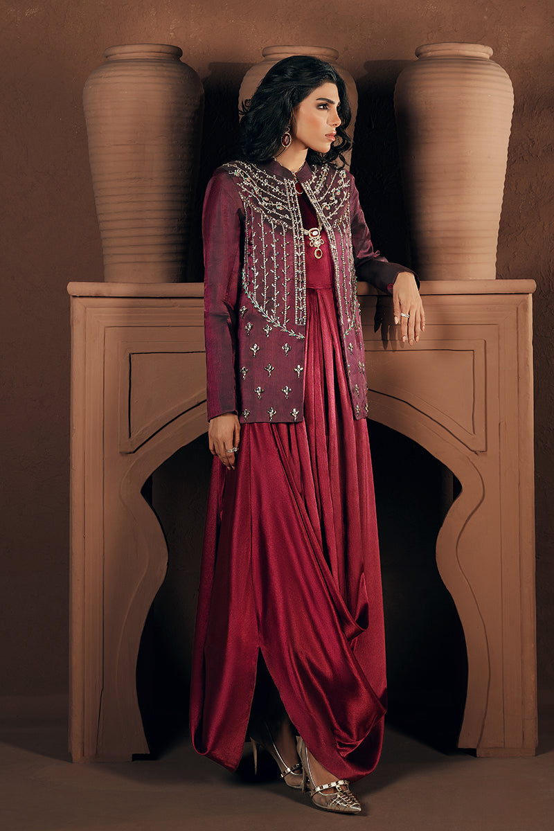 Wardha Saleem | Luxe Edition | Zyra - Formal Dress - available at Maria Faisal in UK and USA.