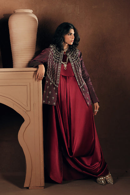 Wardha Saleem | Luxe Edition | Zyra - Formal Dress - available at Maria Faisal in UK and USA.