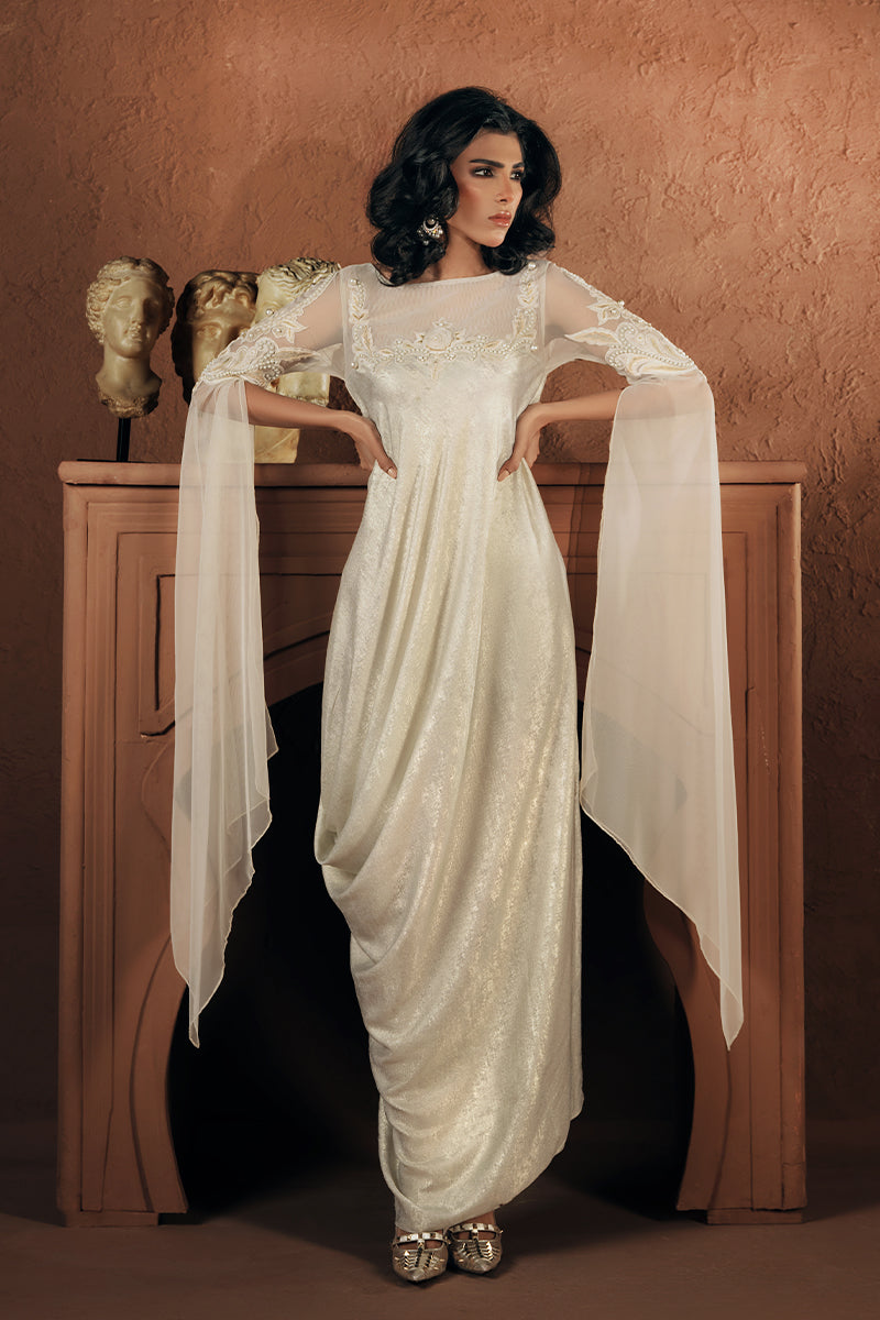 Wardha Saleem | Luxe Edition | Nyx - Formal Dress - available at Maria Faisal in UK and USA.