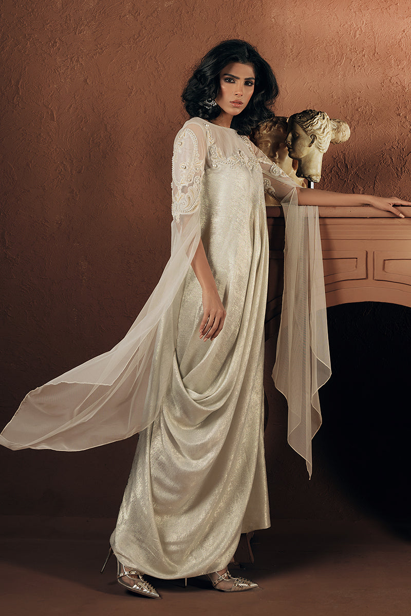 Wardha Saleem | Luxe Edition | Nyx - Formal Dress - available at Maria Faisal in UK and USA.