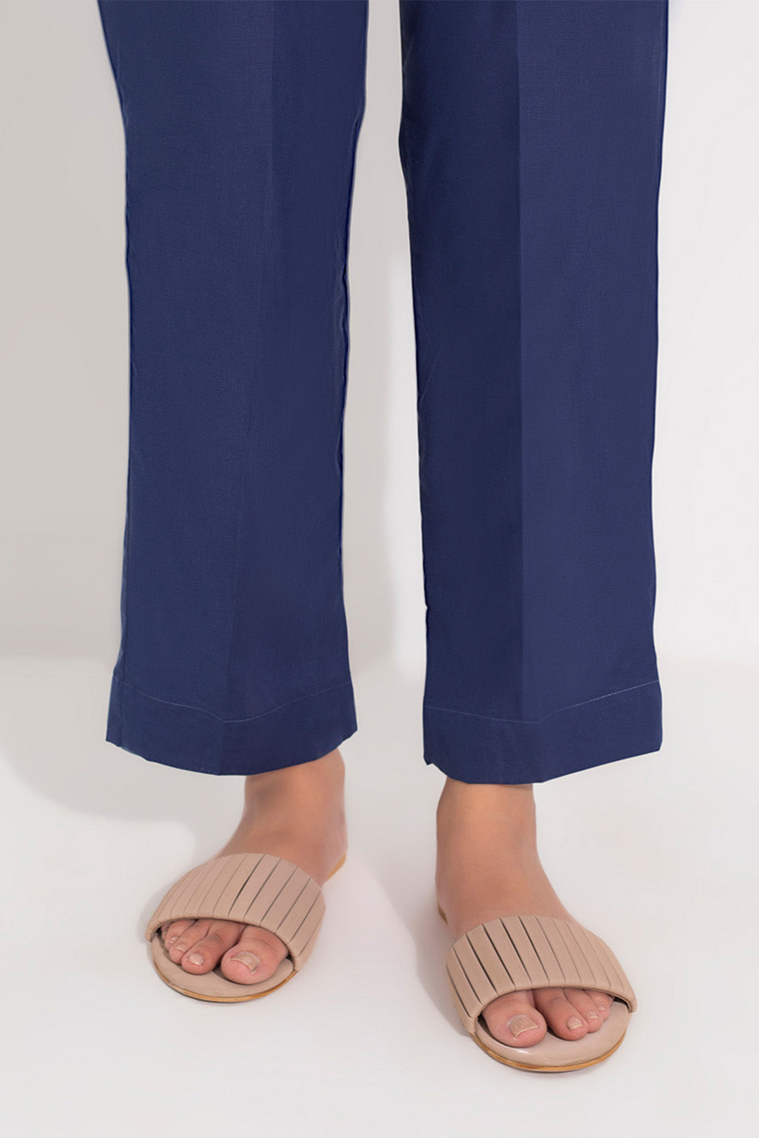 Zellbury | Unstitched Cambric Trouser | Unstitched Trouser - Designer Dress with Intricate embroidery and embellishments. Shop elegent wedding dress at Maria Faisal.