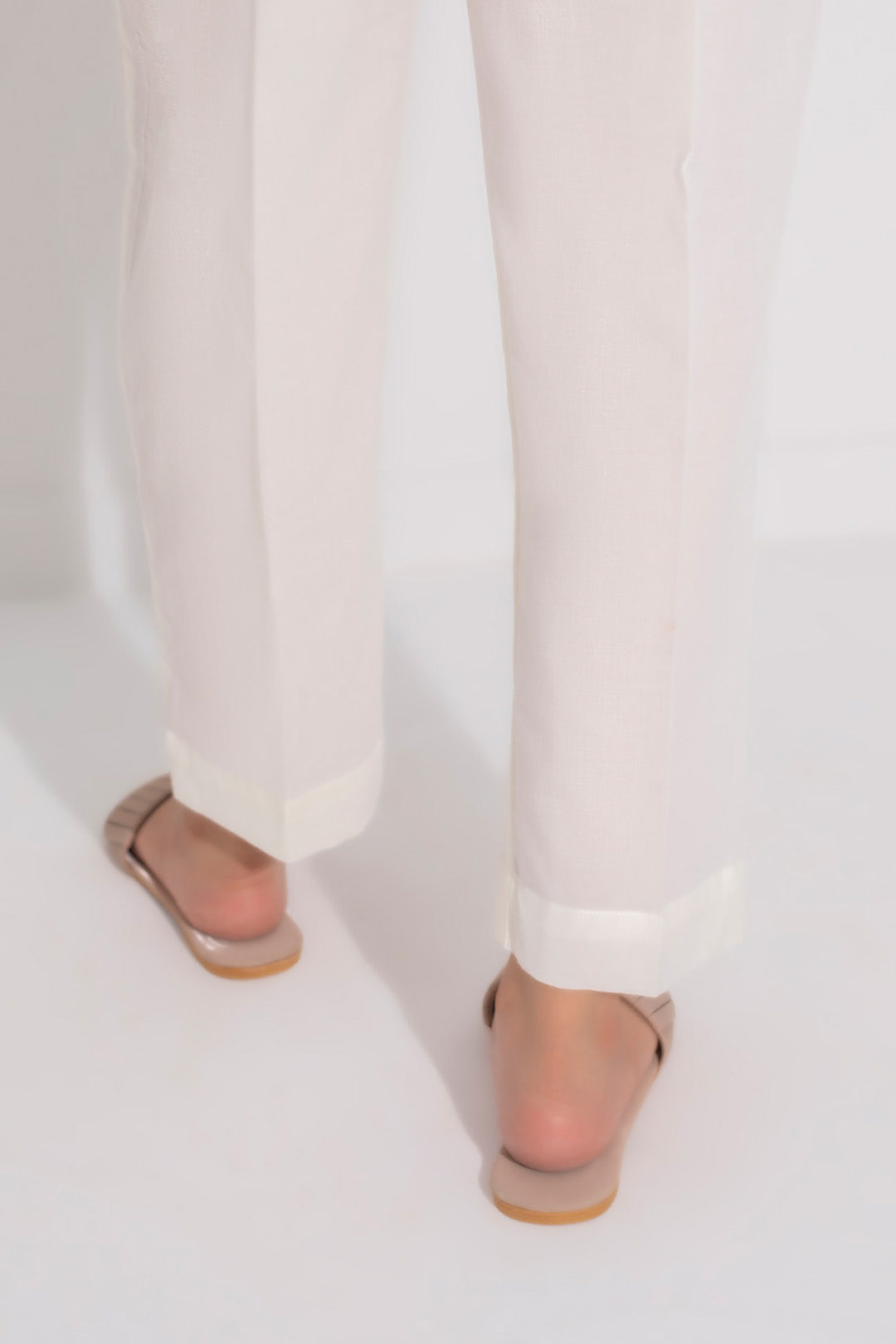 Zellbury | Unstitched Cambric Trouser | Unstitched Trouser - Designer Dress with Intricate embroidery and embellishments. Shop elegent wedding dress at Maria Faisal.
