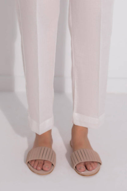 Zellbury | Unstitched Cambric Trouser | Unstitched Trouser by Maria Faisal - Registered Vendor of : Zellbury Women - type : Unstitched Trouser - 100% original wedding dresses