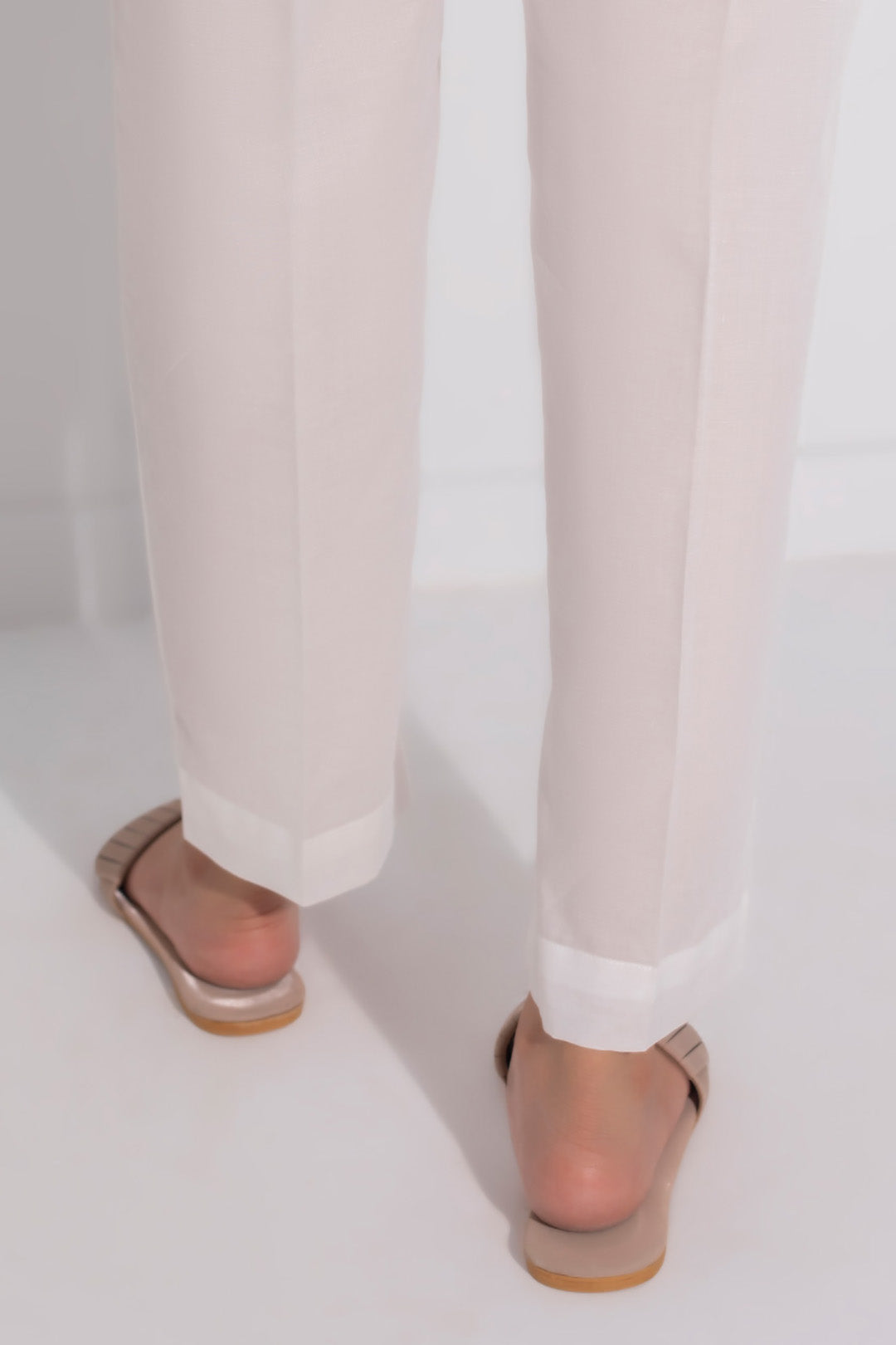 Zellbury | Unstitched Cambric Trouser | Unstitched Trouser - Designer Dress with Intricate embroidery and embellishments. Shop elegent wedding dress at Maria Faisal.