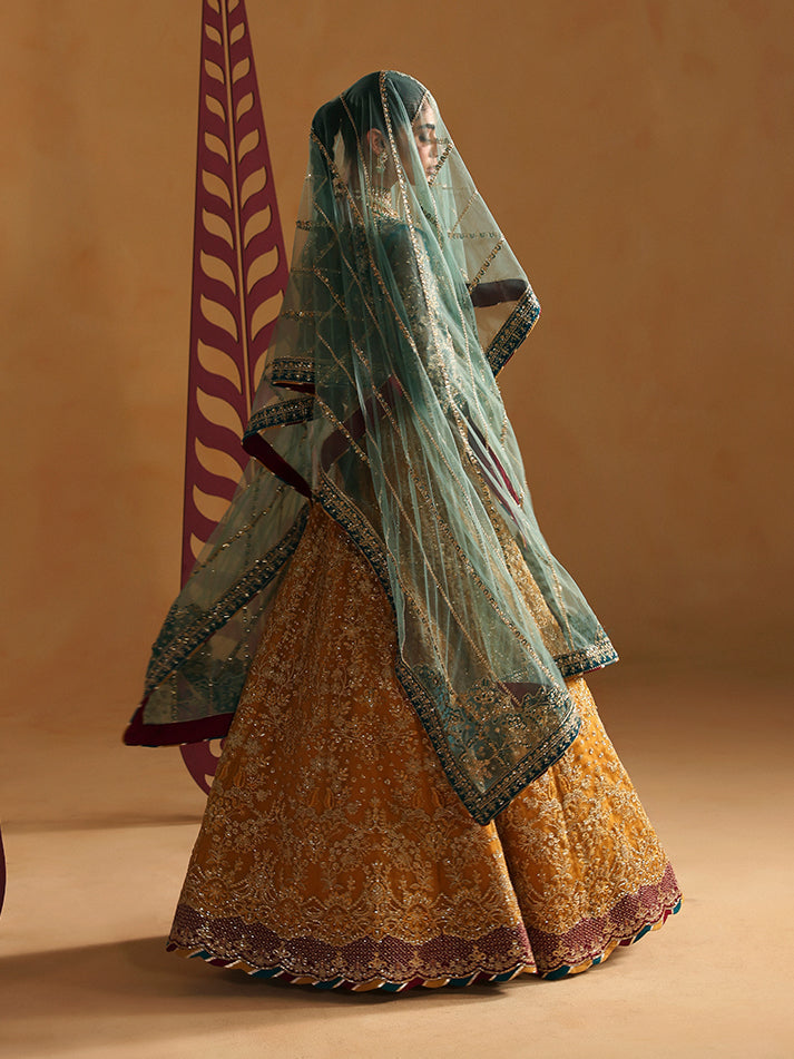 Gulaal | Wedding 25 | Zoia - Wedding Dress - available at Maria Faisal in UK and USA.