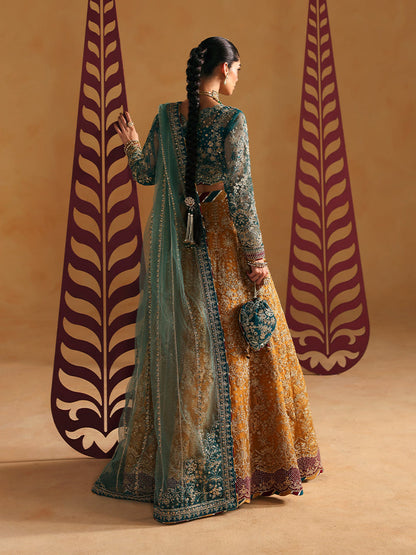Gulaal | Wedding 25 | Zoia - Wedding Dress - available at Maria Faisal in UK and USA.