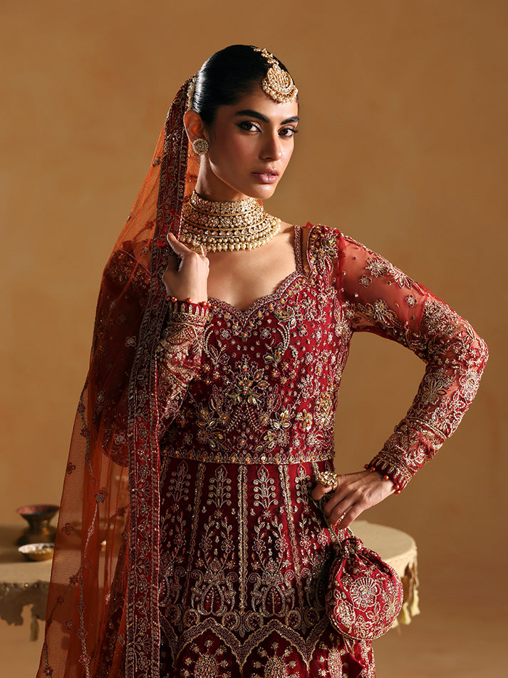 Gulaal | Wedding 25 | Jahari - Wedding Dress - available at Maria Faisal in UK and USA.