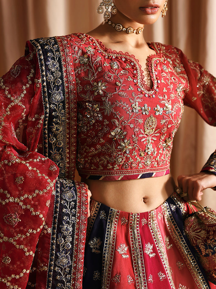 Gulaal | Wedding 25 | Aysana - Wedding Dress - available at Maria Faisal in UK and USA.