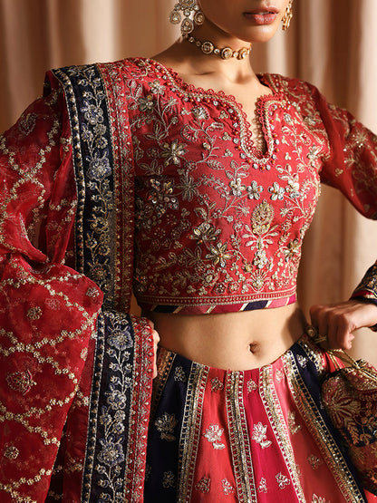 Gulaal | Wedding 25 | Aysana - Wedding Dress - available at Maria Faisal in UK and USA.