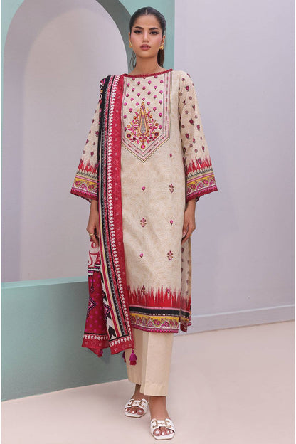 Zellbury | Unstitched 2 Piece Cambric | Embroidered Shirt Dupatta - 0022 by Maria Faisal - Registered Vendor of : Zellbury Women - type : Essential Unstitched - 100% original wedding dresses