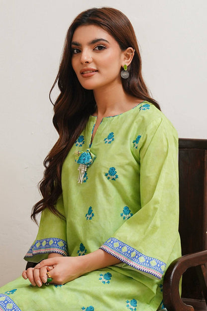 Zellbury | Unstitched 2 Piece Cambric | Embroidered Shirt Shalwar - 0023 by Maria Faisal - Registered Vendor of : Zellbury Women - type : Essential Unstitched - 100% original wedding dresses