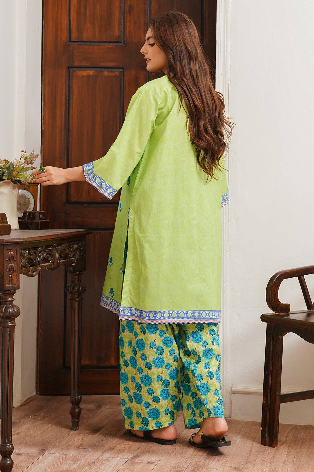 Zellbury | Unstitched 2 Piece Cambric | Embroidered Shirt Shalwar - 0023 by Maria Faisal - Registered Vendor of : Zellbury Women - type : Essential Unstitched - 100% original wedding dresses