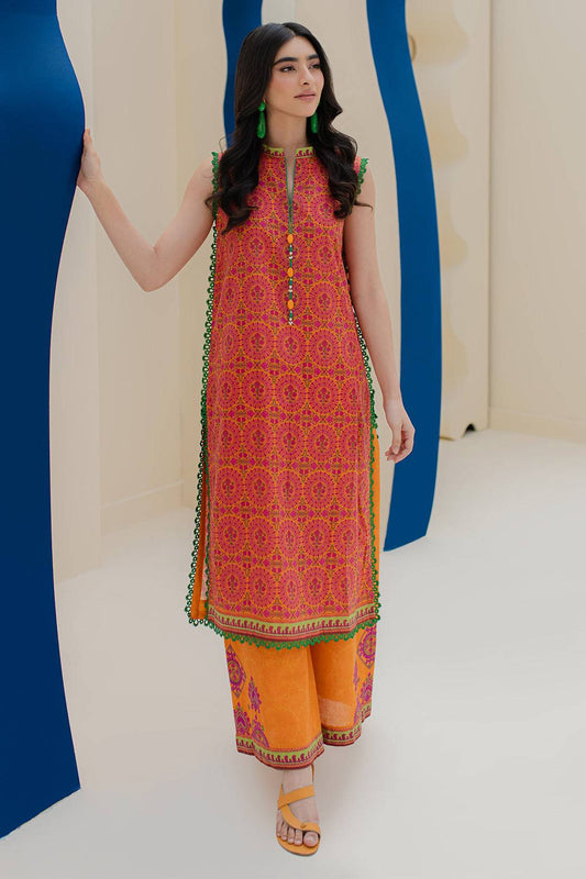 Zellbury | Unstitched 2 Piece Cambric | Embroidered Shirt Shalwar - 0024 by Maria Faisal - Registered Vendor of : Zellbury Women - type : Essential Unstitched - 100% original wedding dresses