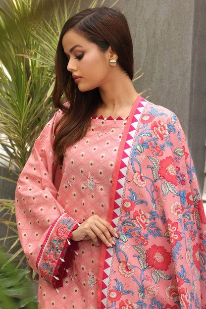 Zellbury | Unstitched 2 Piece Cambric | Embroidered Shirt Dupatta - 0025 by Maria Faisal - Registered Vendor of : Zellbury Women - type : Essential Unstitched - 100% original wedding dresses