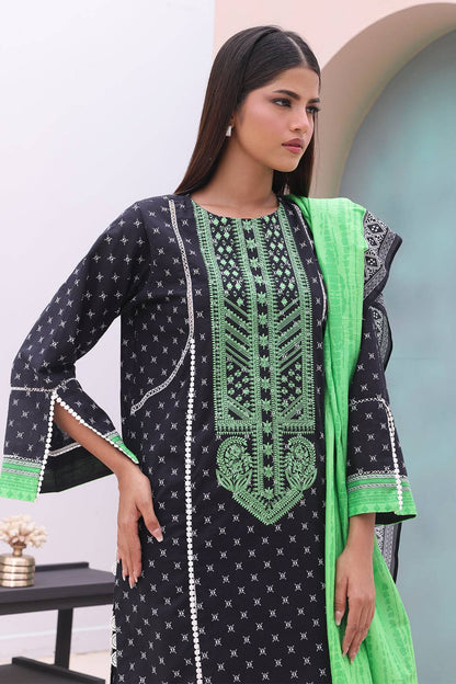 Zellbury | Unstitched 2 Piece Cambric | Embroidered Shirt Dupatta - 0027 by Maria Faisal - Registered Vendor of : Zellbury Women - type : Essential Unstitched - 100% original wedding dresses