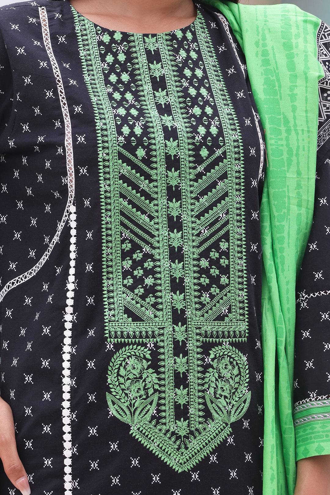 Zellbury | Unstitched 2 Piece Cambric | Embroidered Shirt Dupatta - 0027 by Maria Faisal - Registered Vendor of : Zellbury Women - type : Essential Unstitched - 100% original wedding dresses