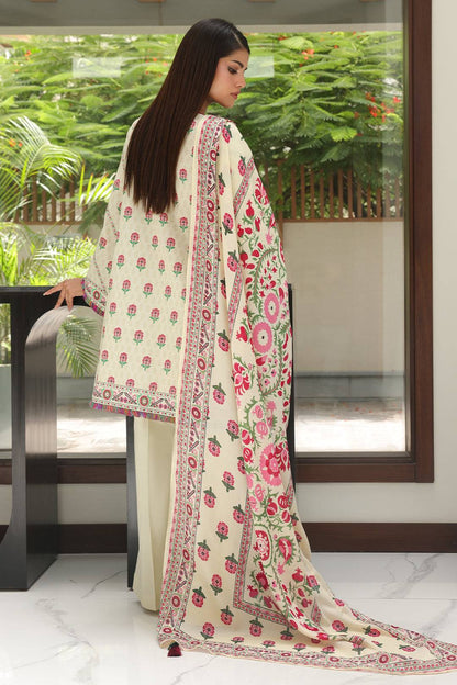 Zellbury | Unstitched 2 Piece Cambric | Embroidered Shirt Dupatta - 0105 by Maria Faisal - Registered Vendor of : Zellbury Women - type : Essential Unstitched - 100% original wedding dresses