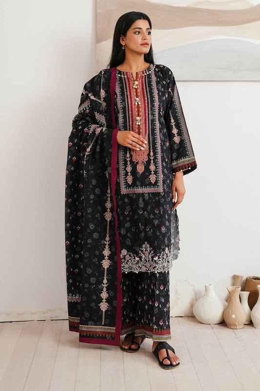 Zellbury | Unstitched 3 Piece Cambric | Embroidered Shirt Shalwar Dupatta - 0063 by Maria Faisal - Registered Vendor of : Zellbury Women - type : Essential Unstitched - 100% original wedding dresses
