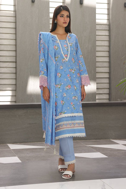 Zellbury | Unstitched 3 Piece Cambric | Embroidered Shirt Shalwar Dupatta - 0068 by Maria Faisal - Registered Vendor of : Zellbury Women - type : Essential Unstitched - 100% original wedding dresses