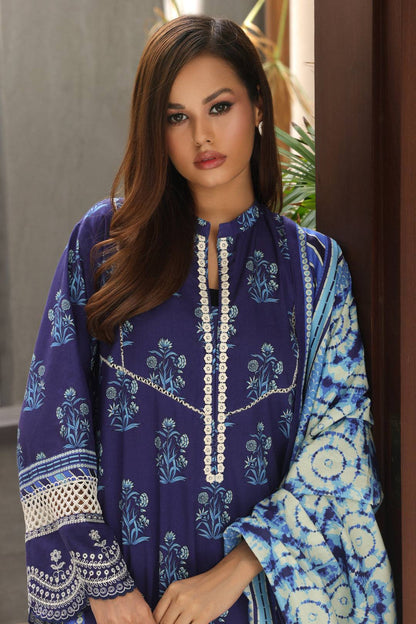 Zellbury | Unstitched 3 Piece Cambric | Embroidered Shirt Shalwar Dupatta - 0072 by Maria Faisal - Registered Vendor of : Zellbury Women - type : Essential Unstitched - 100% original wedding dresses