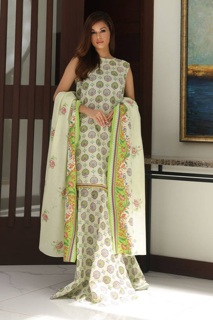Zellbury | Unstitched 3 Piece Cambric | Embroidered Shirt Shalwar Dupatta - 0143 by Maria Faisal - Registered Vendor of : Zellbury Women - type : Essential Unstitched - 100% original wedding dresses