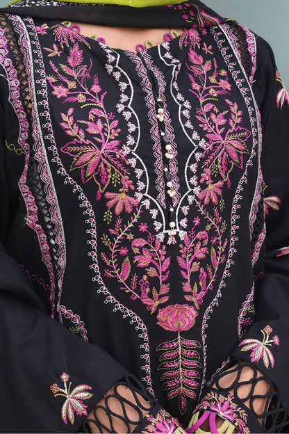 Zellbury | Unstitched 3 Piece Chambray | Embroidered Shirt Shalwar Dupatta - 0148 by Maria Faisal - Registered Vendor of : Zellbury Women - type : Essential Unstitched - 100% original wedding dresses