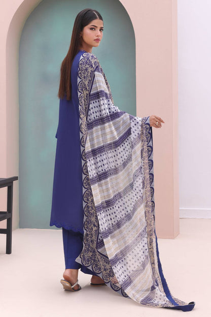 Zellbury | Unstitched 3 Piece Cambric | Embroidered Shirt Dupatta - 0604 by Maria Faisal - Registered Vendor of : Zellbury Women - type : Essential Unstitched - 100% original wedding dresses