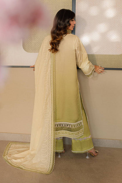 Zellbury | Unstitched 3 Piece Chikankari | Embroidered Shirt Shalwar Dupatta - 0702 by Maria Faisal - Registered Vendor of : Zellbury Women - type : Signature Unstitched - 100% original wedding dresses