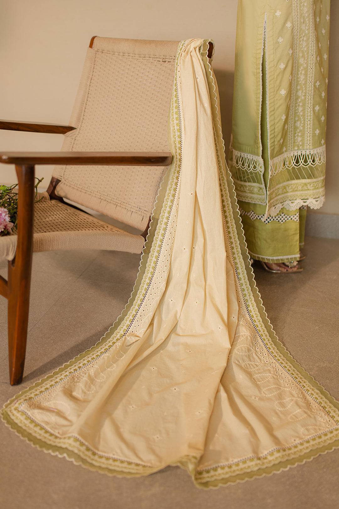 Zellbury | Unstitched 3 Piece Chikankari | Embroidered Shirt Shalwar Dupatta - 0702 by Maria Faisal - Registered Vendor of : Zellbury Women - type : Signature Unstitched - 100% original wedding dresses