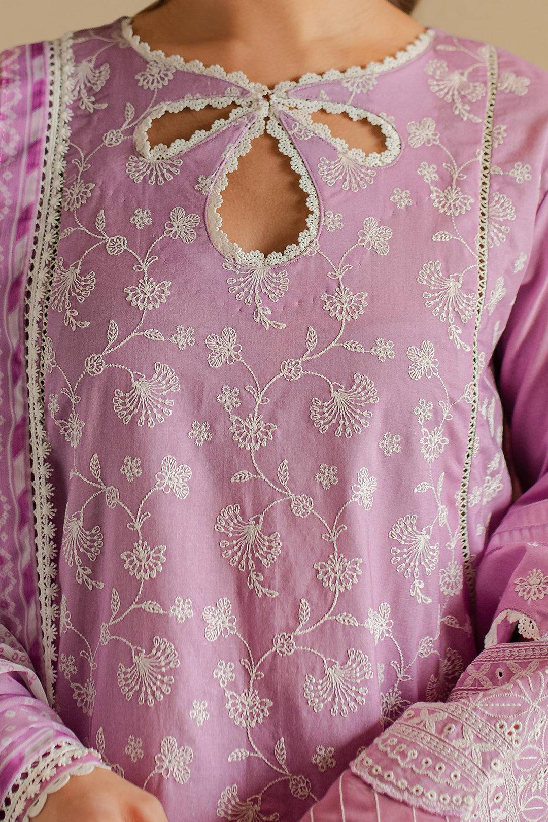 Zellbury | Unstitched 3 Piece Chikankari | Embroidered Shirt Shalwar Dupatta - 0703 by Maria Faisal - Registered Vendor of : Zellbury Women - type : Signature Unstitched - 100% original wedding dresses