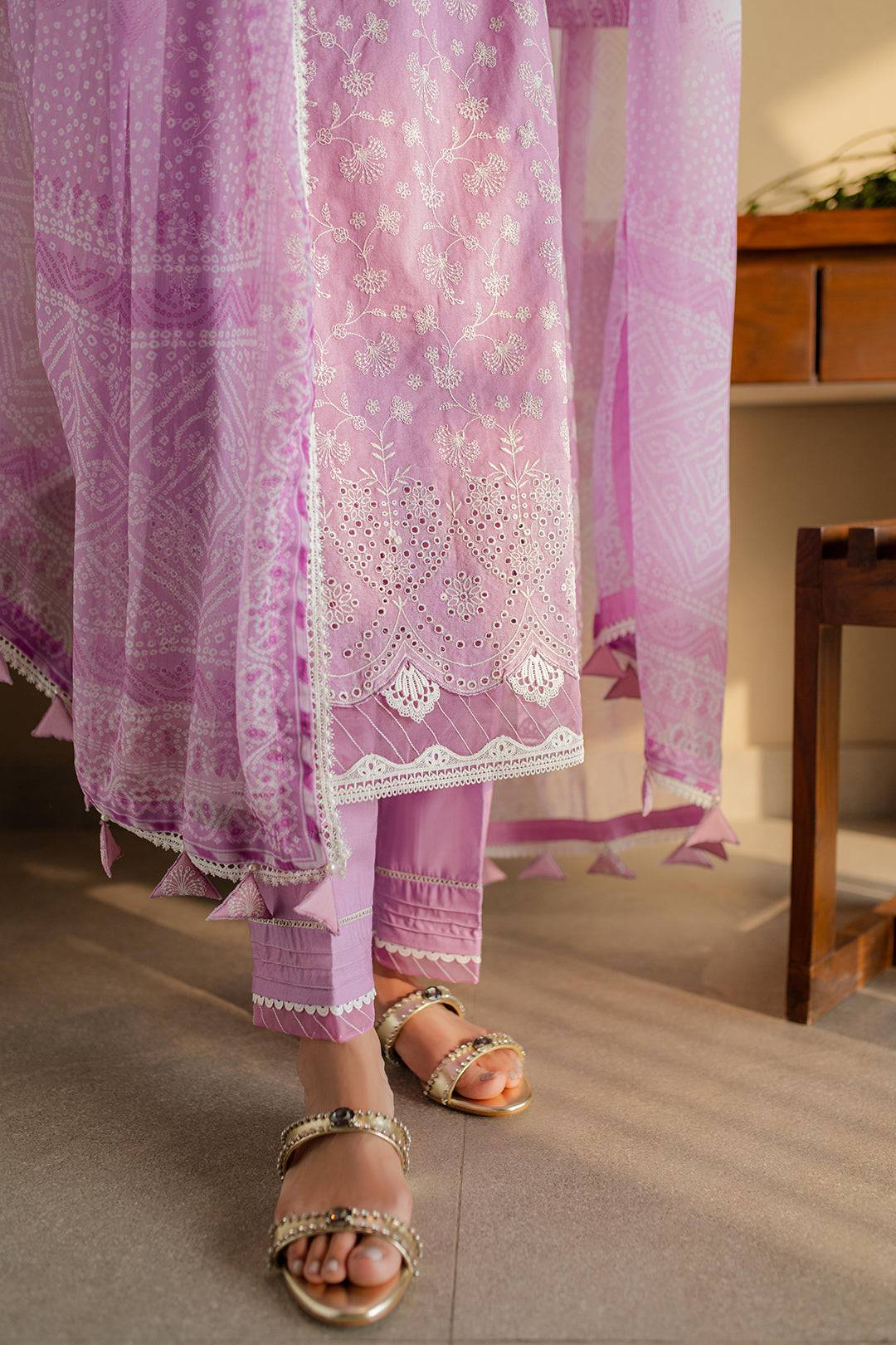 Zellbury | Unstitched 3 Piece Chikankari | Embroidered Shirt Shalwar Dupatta - 0703 by Maria Faisal - Registered Vendor of : Zellbury Women - type : Signature Unstitched - 100% original wedding dresses
