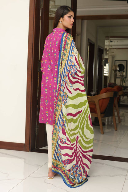 Zellbury | Unstitched 2 Piece Cambric | Shirt Dupatta - 0002 by Maria Faisal - Registered Vendor of : Zellbury Women - type : Essential Unstitched - 100% original wedding dresses