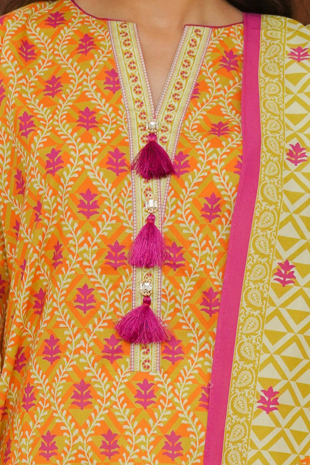 Zellbury | Unstitched 2 Piece Cambric | Shirt Dupatta - 0005 by Maria Faisal - Registered Vendor of : Zellbury Women - type : Essential Unstitched - 100% original wedding dresses