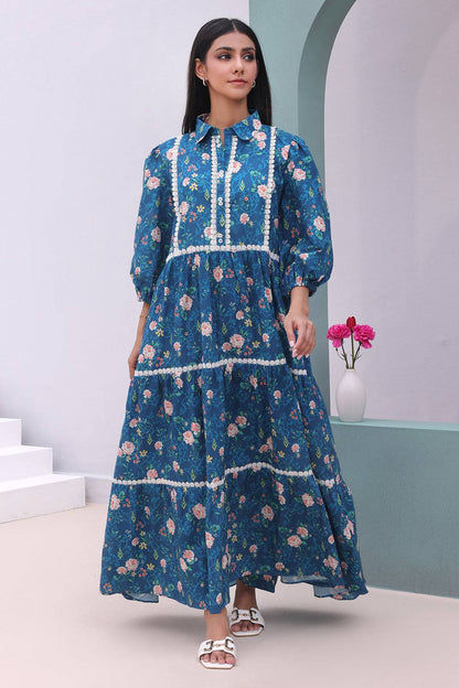 Zellbury | Unstitched 2 Piece Cambric | Shirt Shalwar - 0011 by Maria Faisal - Registered Vendor of : Zellbury Women - type : Essential Unstitched - 100% original wedding dresses