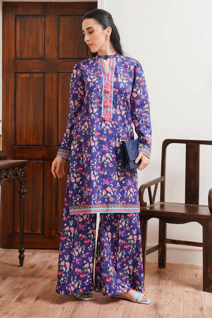 Zellbury | Unstitched 2 Piece Cambric | Shirt Shalwar - 0012 by Maria Faisal - Registered Vendor of : Zellbury Women - type : Essential Unstitched - 100% original wedding dresses