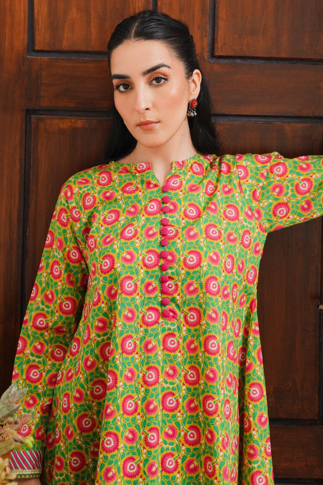 Zellbury | Unstitched 2 Piece Cambric | Shirt Shalwar - 0013 by Maria Faisal - Registered Vendor of : Zellbury Women - type : Essential Unstitched - 100% original wedding dresses