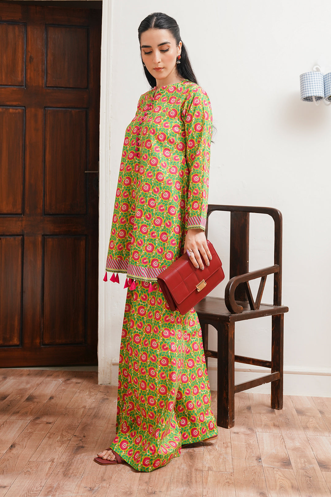 Zellbury | Unstitched 2 Piece Cambric | Shirt Shalwar - 0013 by Maria Faisal - Registered Vendor of : Zellbury Women - type : Essential Unstitched - 100% original wedding dresses