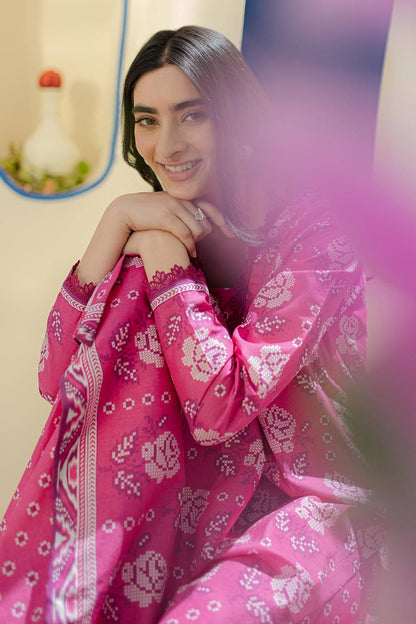 Zellbury | Unstitched 2 Piece Cambric | Shirt Shalwar - 0017 by Maria Faisal - Registered Vendor of : Zellbury Women - type : Essential Unstitched - 100% original wedding dresses
