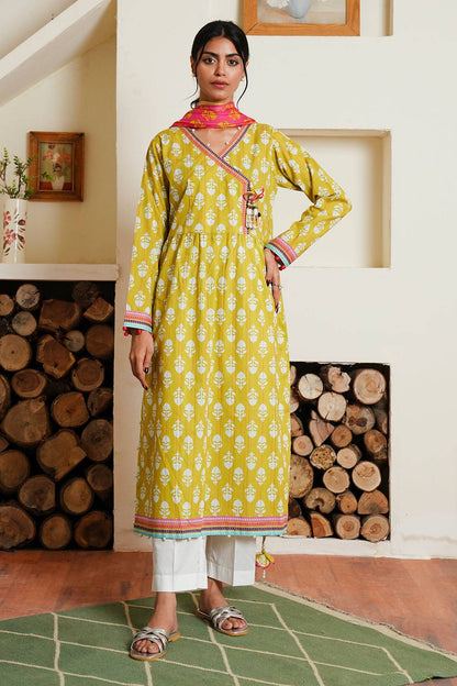 Zellbury | Unstitched 2 Piece Cambric | Shirt Dupatta - 0089 by Maria Faisal - Registered Vendor of : Zellbury Women - type : Essential Unstitched - 100% original wedding dresses