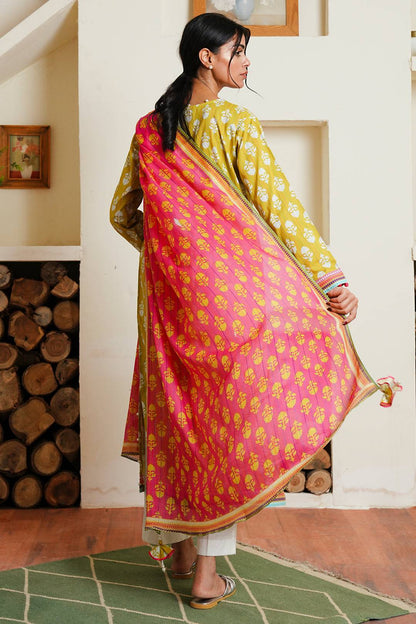 Zellbury | Unstitched 2 Piece Cambric | Shirt Dupatta - 0089 by Maria Faisal - Registered Vendor of : Zellbury Women - type : Essential Unstitched - 100% original wedding dresses