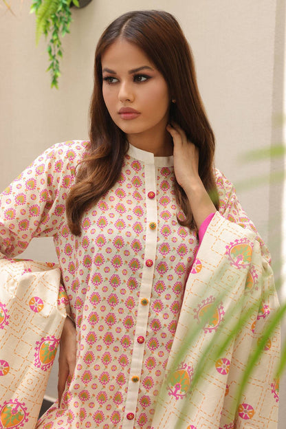 Zellbury | Unstitched 2 Piece Cambric | Shirt Dupatta - 0096 by Maria Faisal - Registered Vendor of : Zellbury Women - type : Essential Unstitched - 100% original wedding dresses