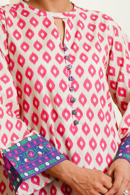Zellbury | Unstitched 2 Piece Cambric | Shirt Shalwar - 0098 by Maria Faisal - Registered Vendor of : Zellbury Women - type : Essential Unstitched - 100% original wedding dresses