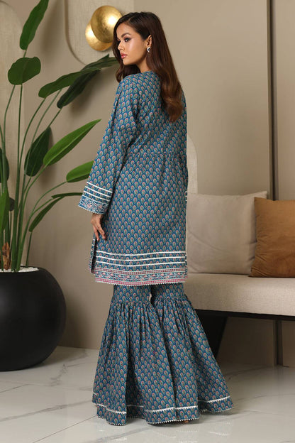Zellbury | Unstitched 2 Piece Cambric | Shirt Shalwar - 0100 by Maria Faisal - Registered Vendor of : Zellbury Women - type : Essential Unstitched - 100% original wedding dresses