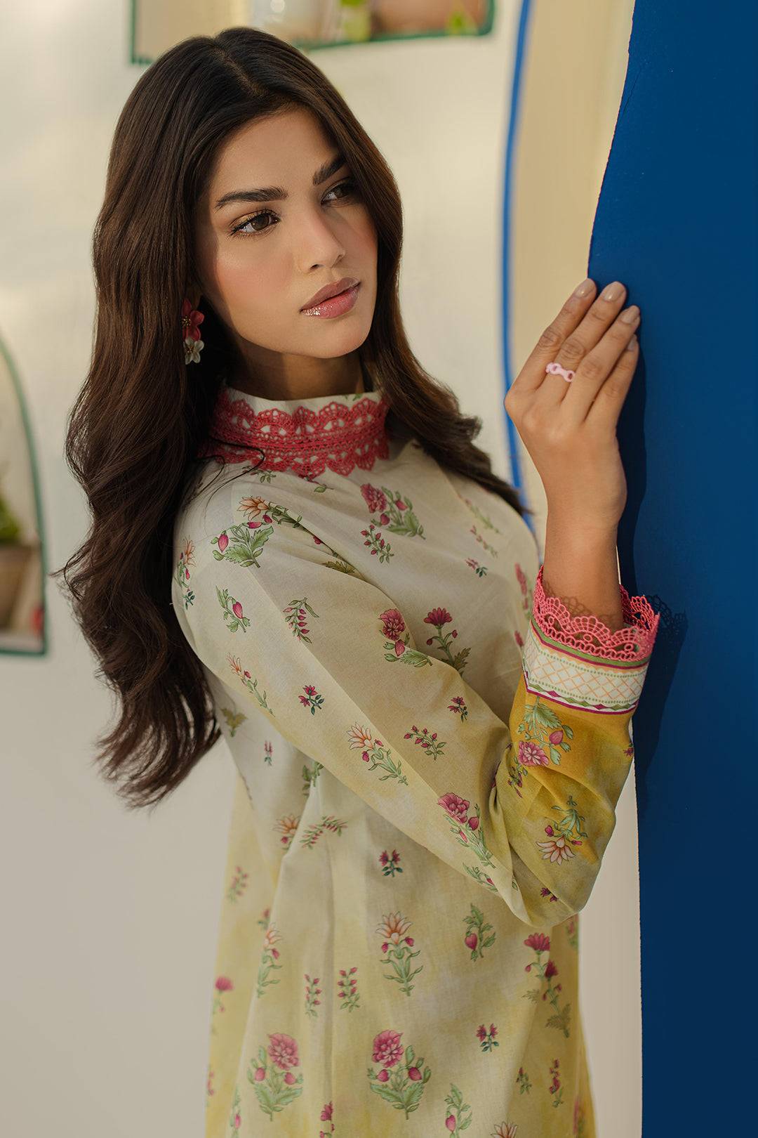Zellbury | Unstitched 2 Piece Cambric | Shirt Shalwar - 0101 by Maria Faisal - Registered Vendor of : Zellbury Women - type : Essential Unstitched - 100% original wedding dresses
