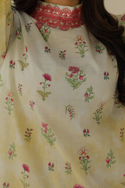 Zellbury | Unstitched 2 Piece Cambric | Shirt Shalwar - 0101 by Maria Faisal - Registered Vendor of : Zellbury Women - type : Essential Unstitched - 100% original wedding dresses